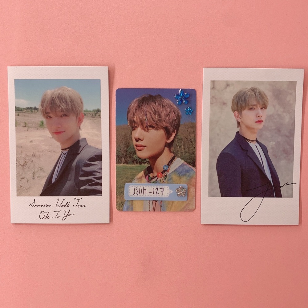 Seventeen Jisoo / Joshua Ode to You Polaroids